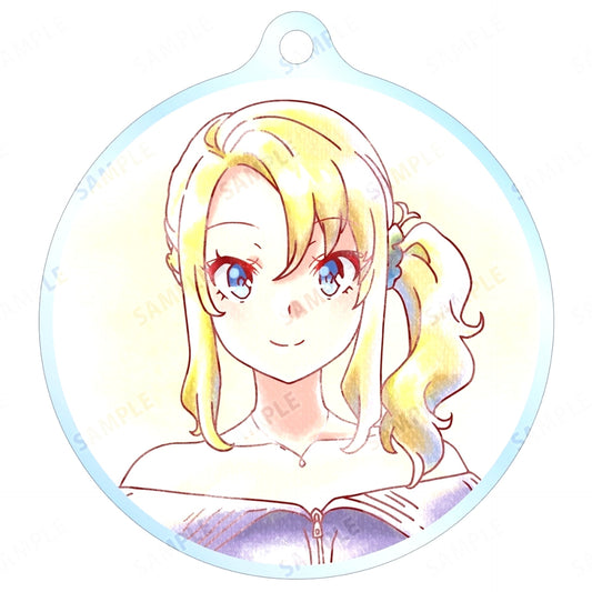 Nodoka Toyohama Rascal Does Not Dream of Santa Claus Trading Ani-Art aqua label Acrylic Keychain [USED]