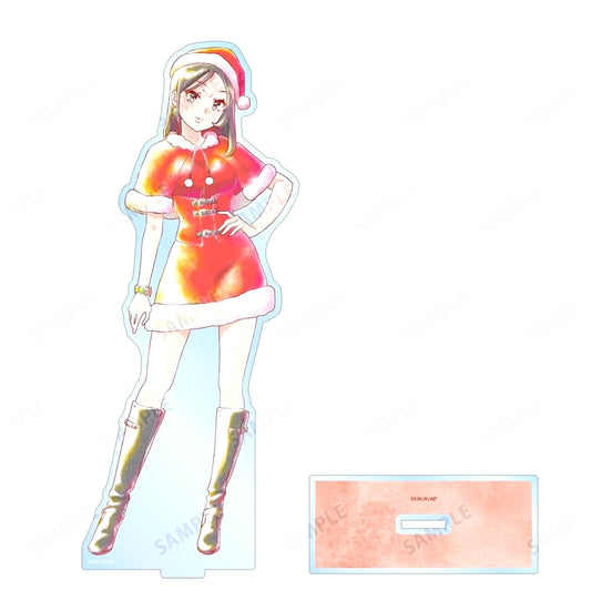 Miniskirt Santa Seishun Buta Yarou wa Santa Claus no Yume wo Minai Ani-Art aqua label BIG Acrylic Stand [USED]