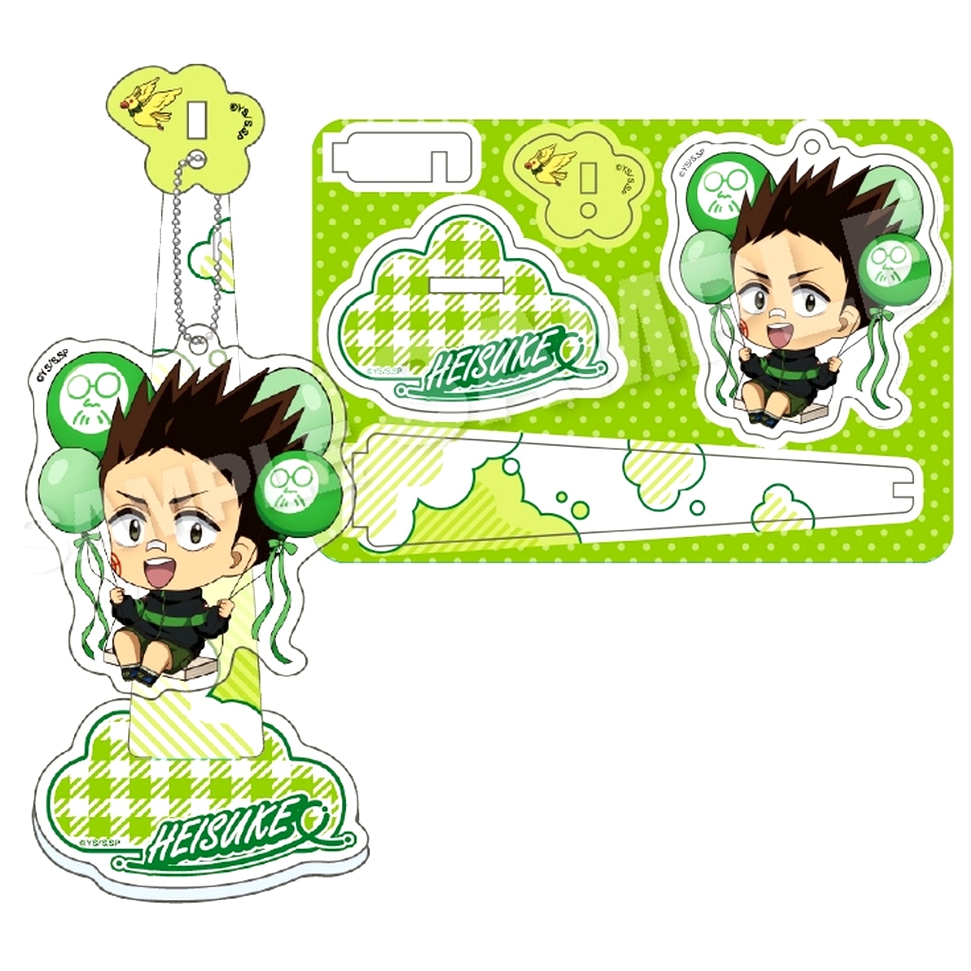 Heisuke Mashimo SAKAMOTO DAYS Barunko Stand Keychain [USED]