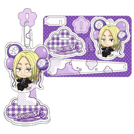 Shishiba SAKAMOTO DAYS Barunko Stand Keychain [USED]