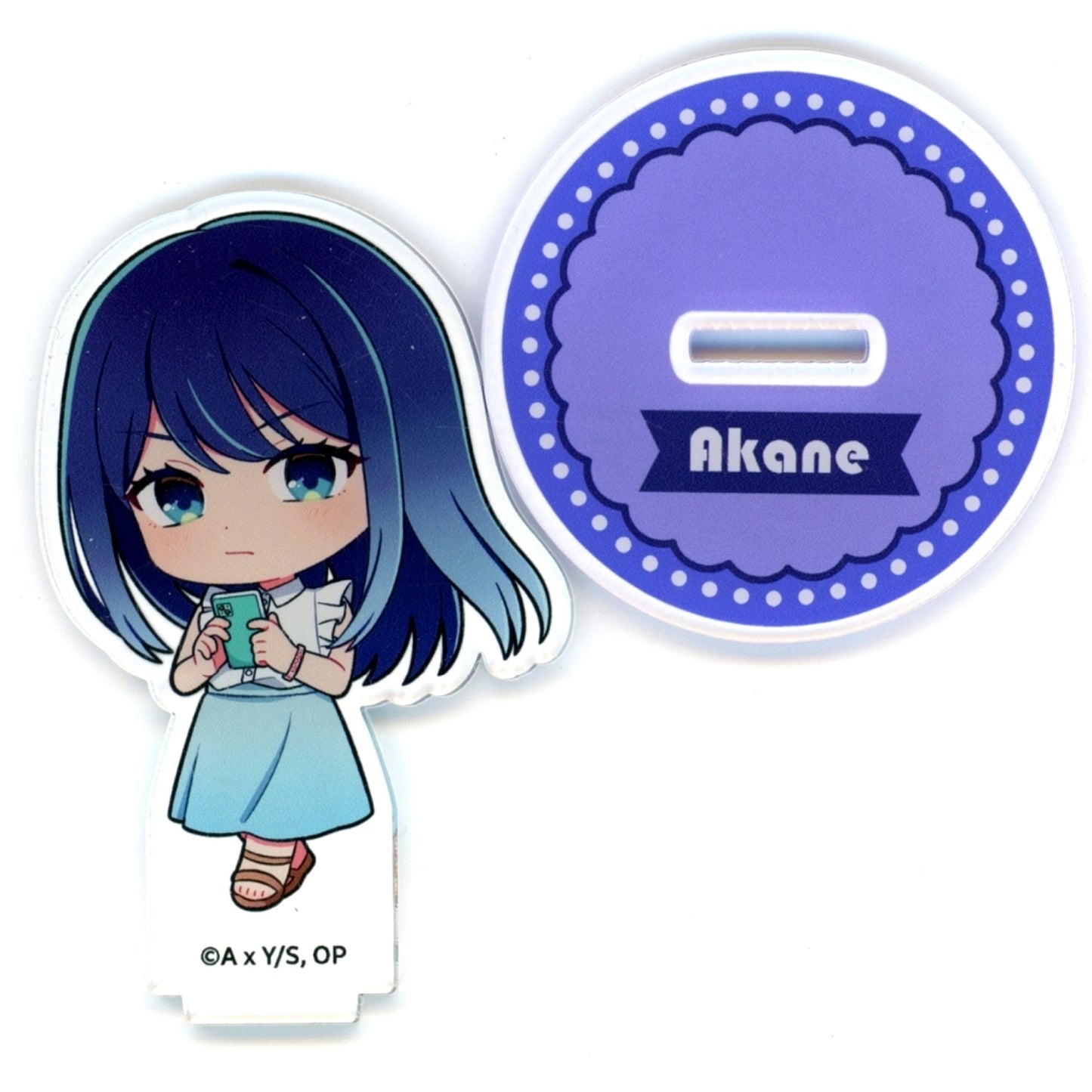 Akane Kurokawa Oshi no Ko x SWEETS PARADISE B-KOMACHI STAGE CAFE Trading Acrylic Stand [USED]