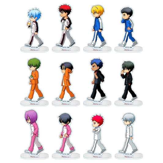 Set of 12 Kuroko's Basketball Trading Chibitoko Acrylic Stand [USED]