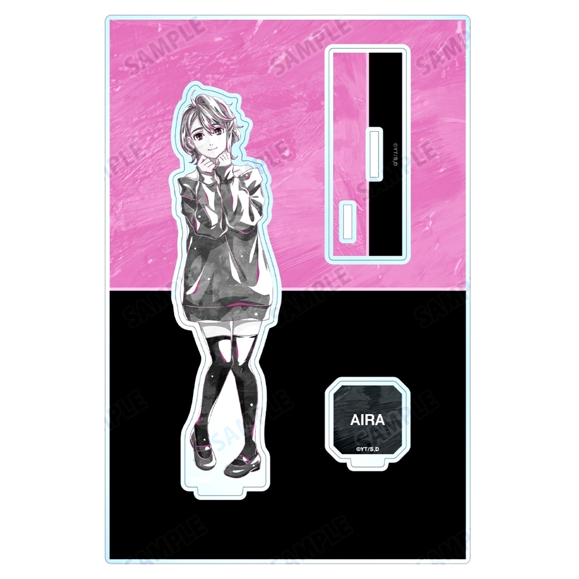 Aira Dandadan Ani-Art BLACK LABEL BIG Acrylic Stand with Parts [USED]