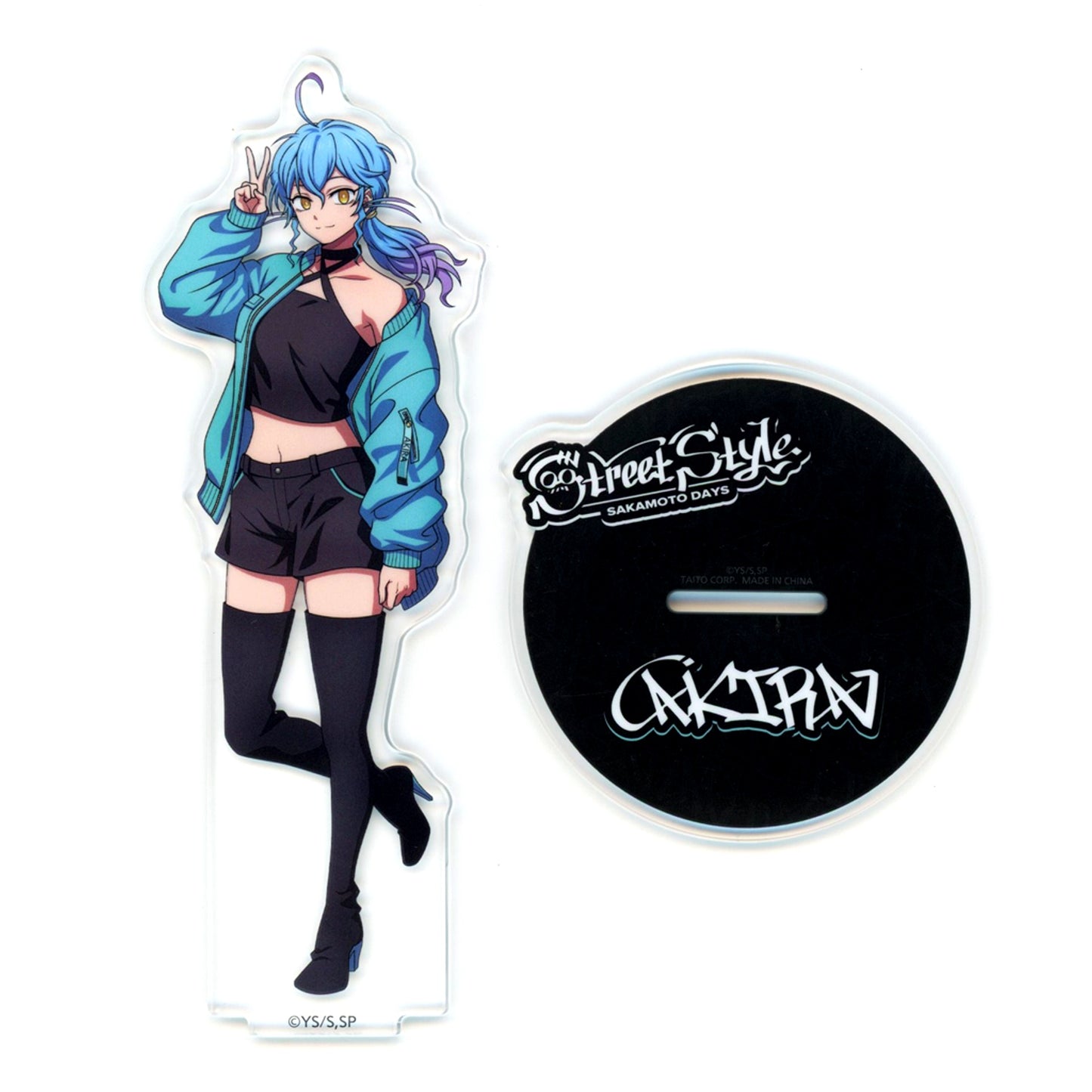 Akira Akao SAKAMOTO DAYS Taito Kuji Street Style C Prize Clear Stand [USED]