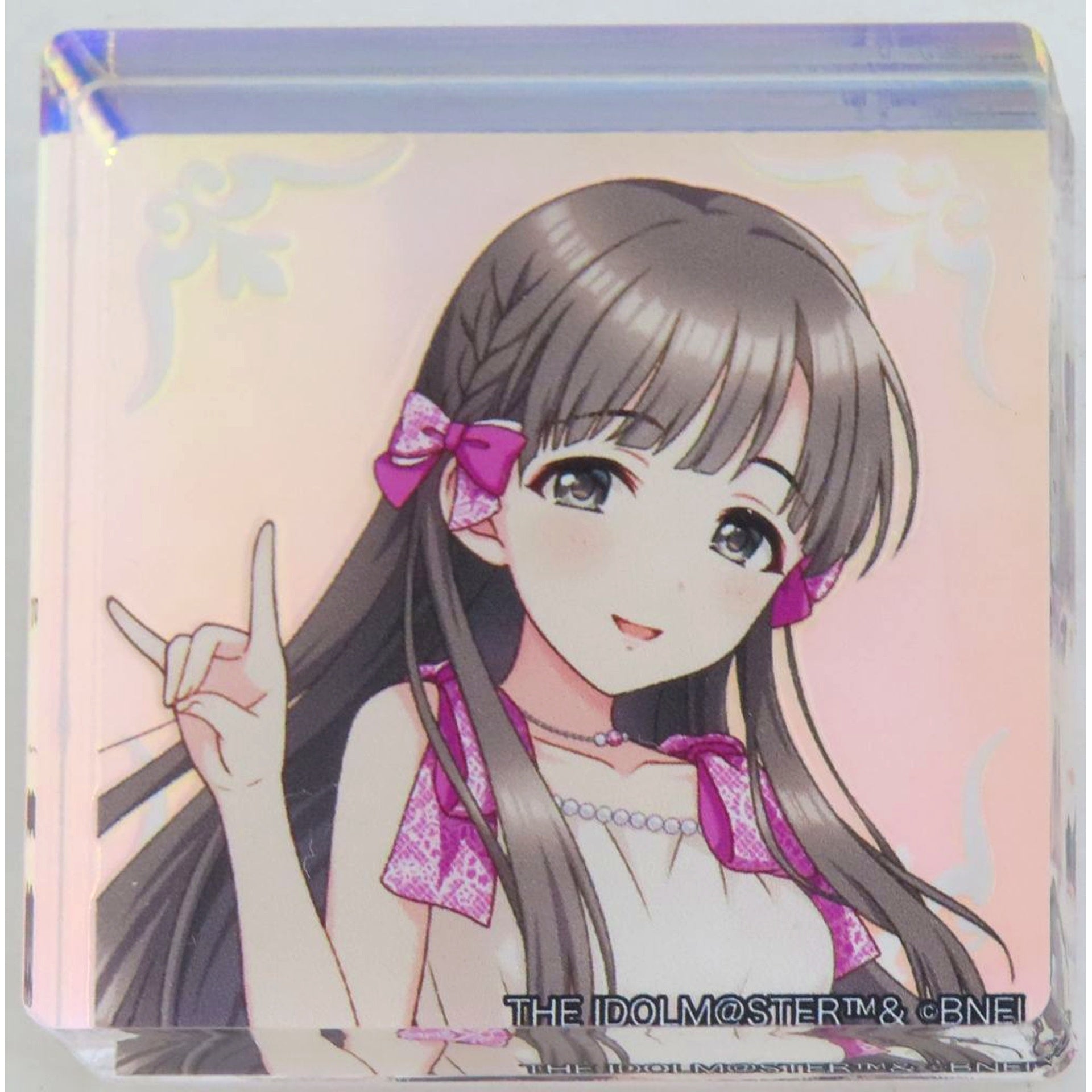 Sae Kobayakawa A STARLIGHT ALLIANCE Ver. The Idolmaster Cinderella Girls CINDERELLA GIRLS fes. Once Upon a Stars Aurora Acrylic Cube Kitchen Car Goods [USED]