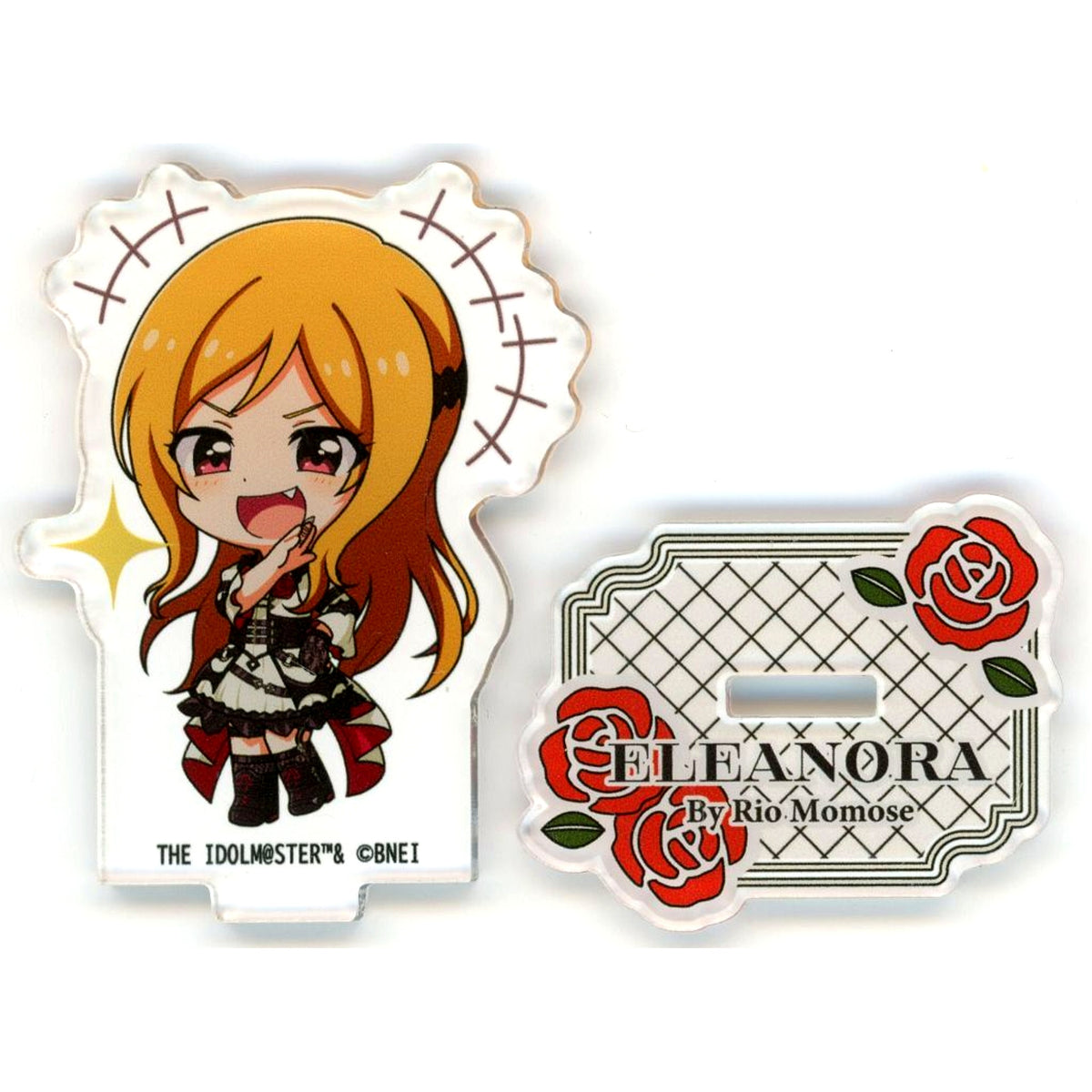 Rio Momose Eleonora Brown THE IDOLM@STER Million Live! Pop-up Shop GRACE NOCTURNE Trading Mini Acrylic Stand Nocturne Ver. [USED]