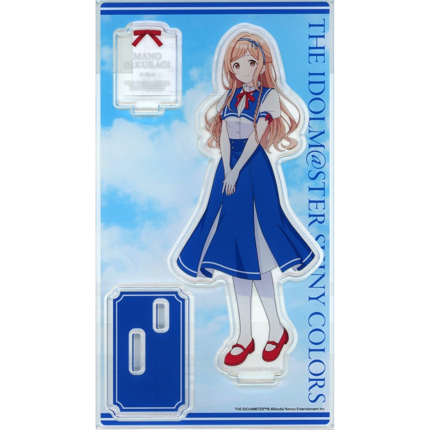 Mano Sakuragi The Idolmaster Shiny Colors Acrylic Stand Parallel Marine Look Ver. x Minatomirai Line Collaboration [USED]