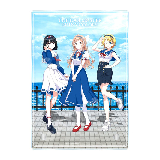 illumination STARS Parallel Marine Look Ver. Acrylic Board THE IDOLM@STER Shiny Colors x Minatomirai Line [USED]