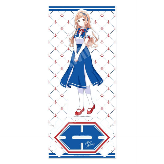 Mano Sakuragi Parallel Marine Look Ver. Tall Acrylic Stand THE IDOLM@STER Shiny Colors x Minatomirai Line Collab [USED]