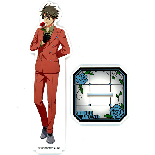 Hideo Akeno The Idolmaster SideM x Seibuen Amusement Park Retrose Party Illustration Acrylic Stand [USED]