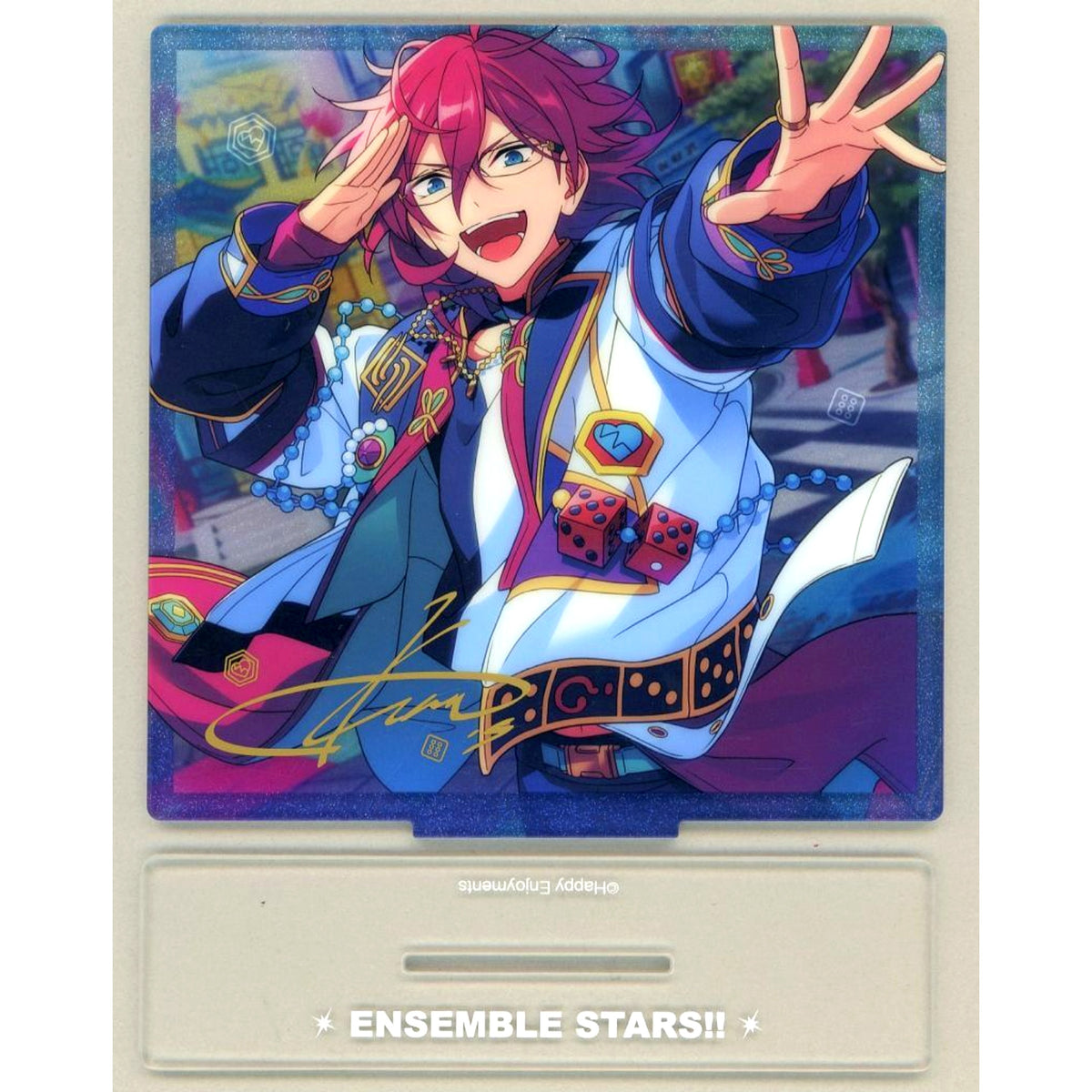 Ibara Saegusa Ensemble Stars!! Flourishing Acrylic Board with Base China Limited [USED]