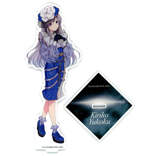 Kiriko Yukoku Memorial Official Acrylic Stand Idolmaster Shiny Colors 7th Live Tour Rasen Halo around [USED]