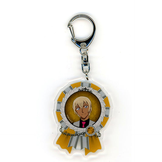 Toru Amuro Detective Conan Trading Acrylic Keychain Blouse Style Re-Color Ver. [USED]