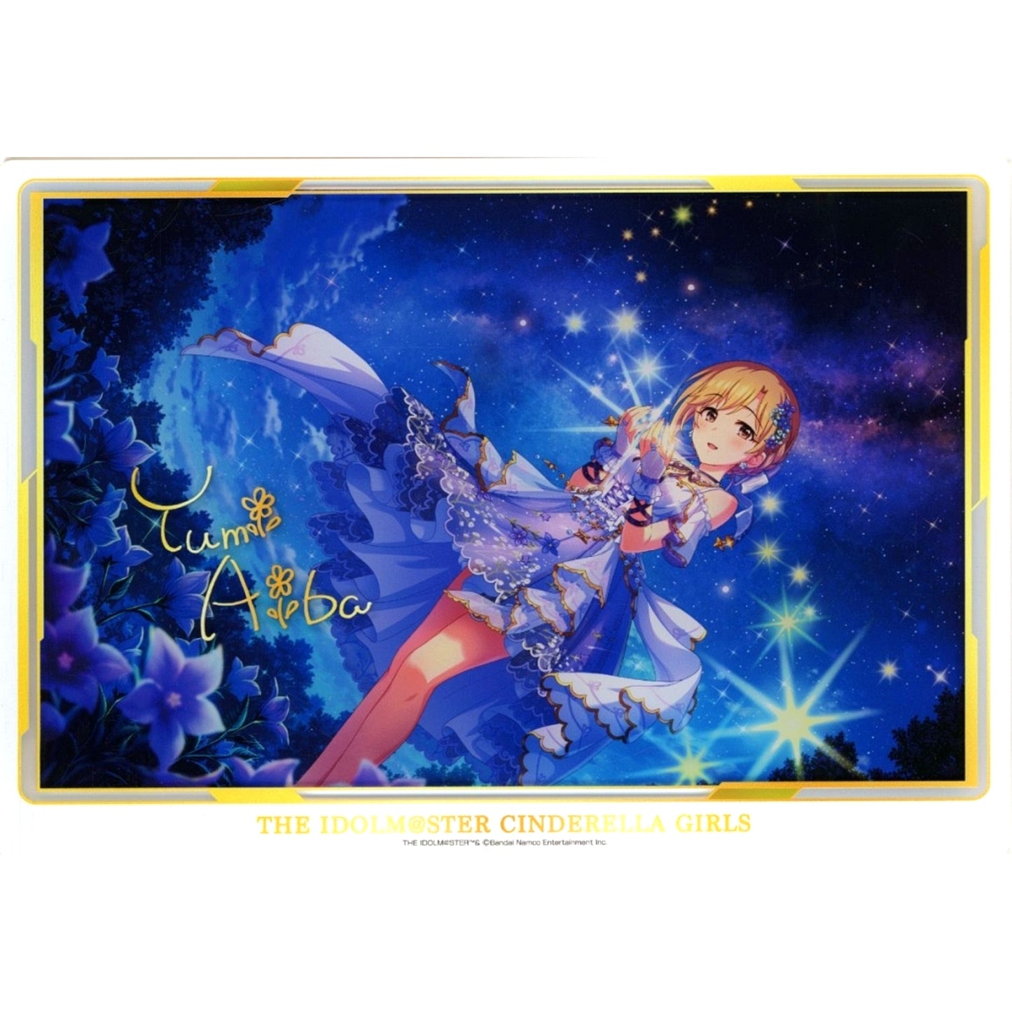 Yumi Aiba THE IDOLM@STER CINDERELLA GIRLS Acrylic Stand Starry Seas Official Shop Kuji M@STER Prize A [USED]