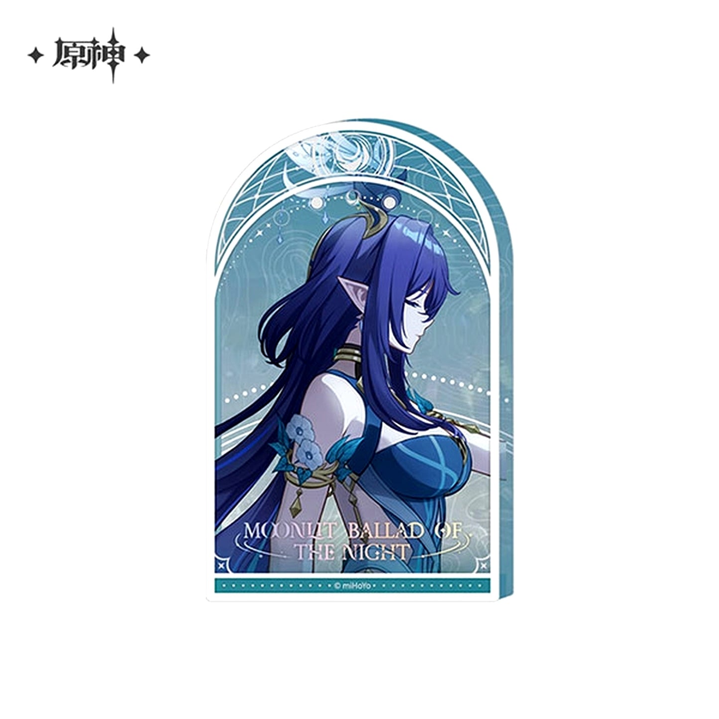 Rauma Moonlit Night Epic Series Thick Acrylic Stand Genshin Impact [USED]