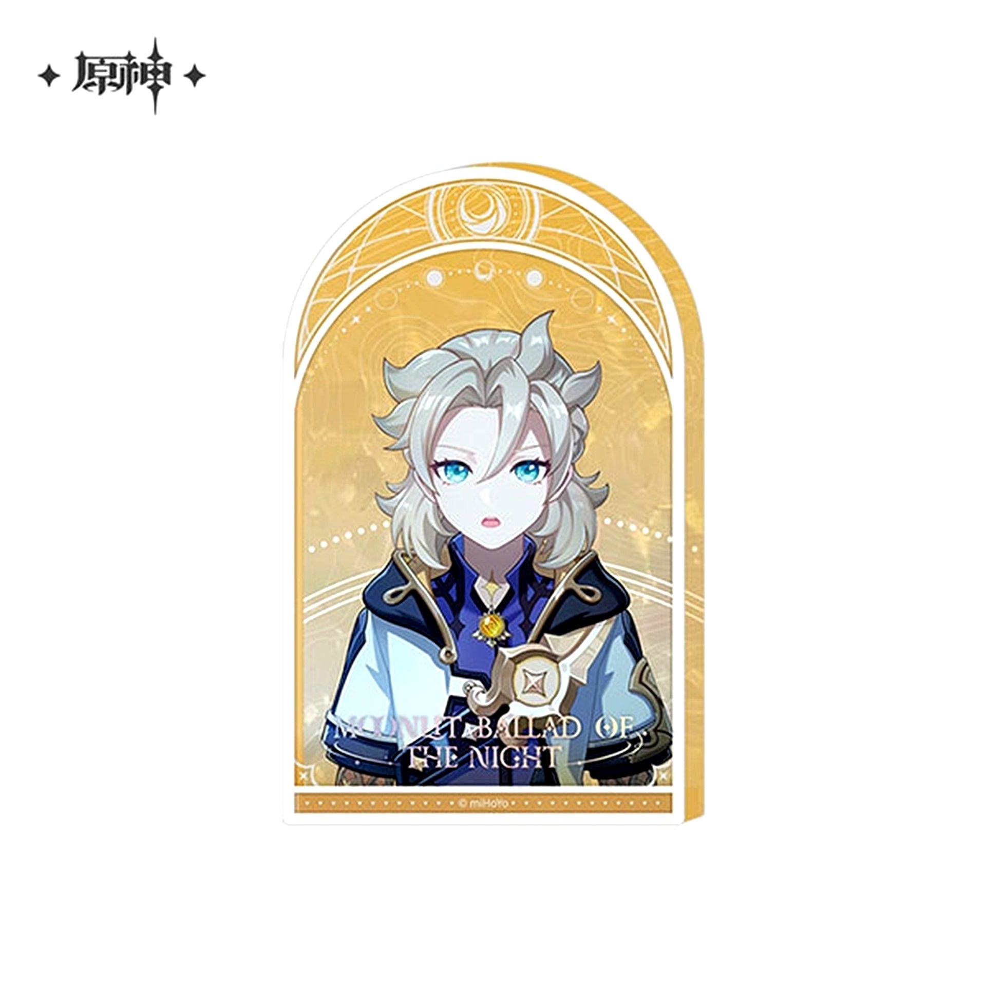 Albedo Moonlit Night Epic Series Thick Acrylic Stand Genshin Impact [USED]