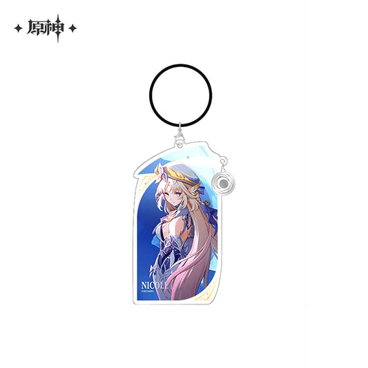 Nicole Genshin Impact Song of the Moon Series Acrylic Stand Keychain [USED]