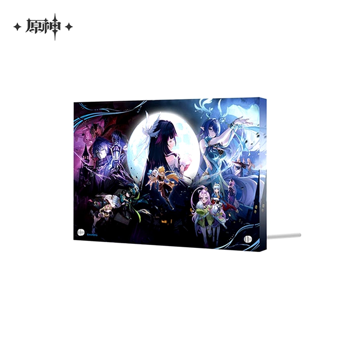 Dance of the White Waves and Blue Forests Song of the Moon Series Thick Acrylic Stand Genshin Impact [USED]