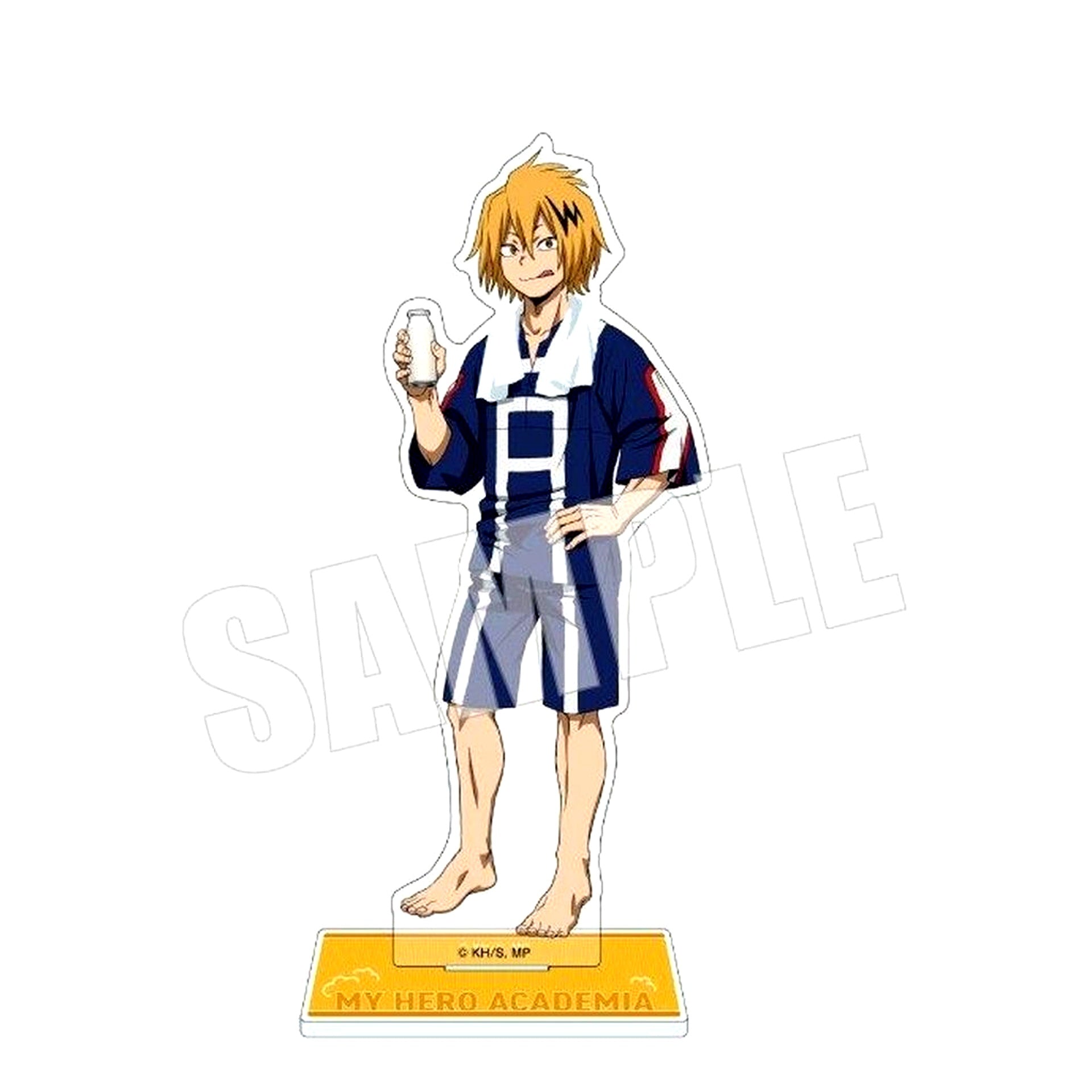 Denki Kaminari My Hero Academia x Gokurakuyu RAKU SPA Part 2 Gokuraku no Sara ni Muko e! PLUS ULSPA Acrylic Stand [USED]
