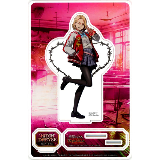 Hitch Dreyse Attack on Titan: Brave Order Golden Great Attack Festival Merchandise Campaign Vol. 2 Prize Acrylic Stand [USED]