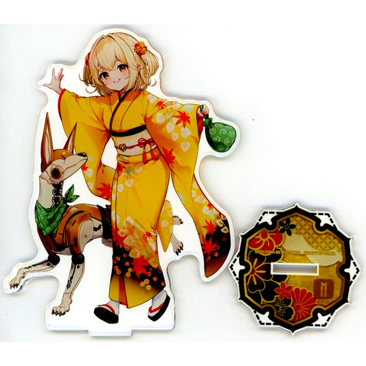 Liter Goddess of Victory: NIKKE Acrylic Stand in Kyoto Hannari Stamp Rally Tour [USED]