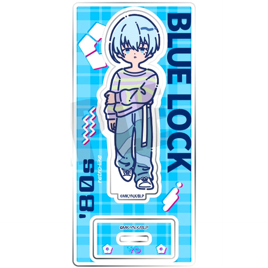 Yo Hiori Retopopu Vol. 6 Acrylic Stand Blue Lock [USED]