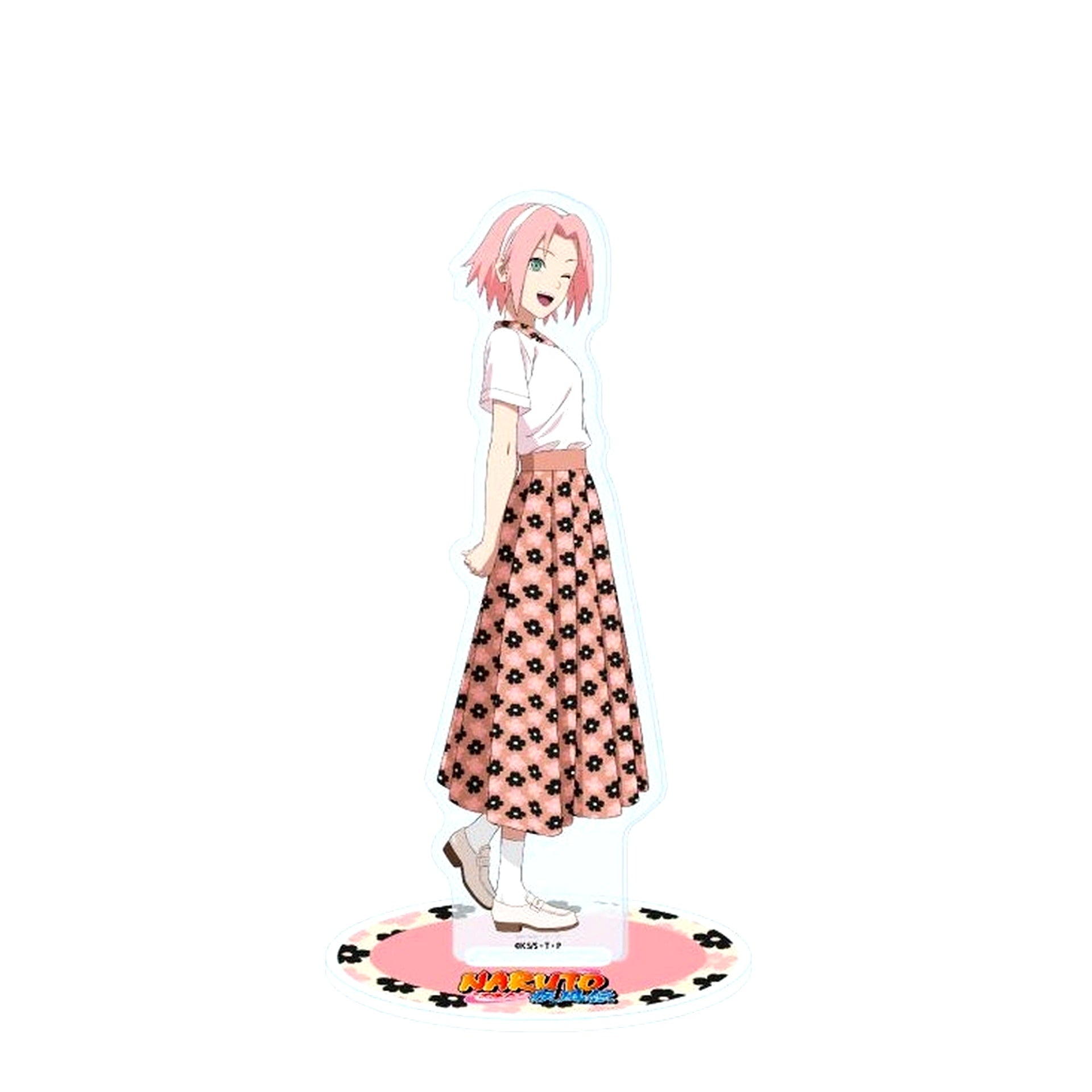 Sakura Haruno 67. New Retro Ver. Illustration Acrylic Stand Naruto Shippuden [USED]