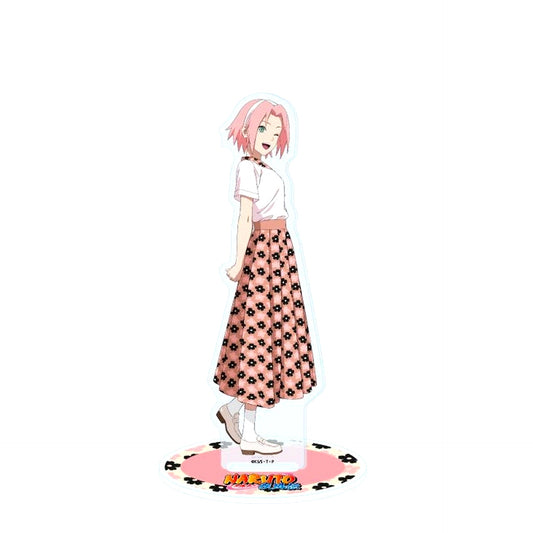 Sakura Haruno 67. New Retro Ver. Illustration Acrylic Stand Naruto Shippuden [USED]