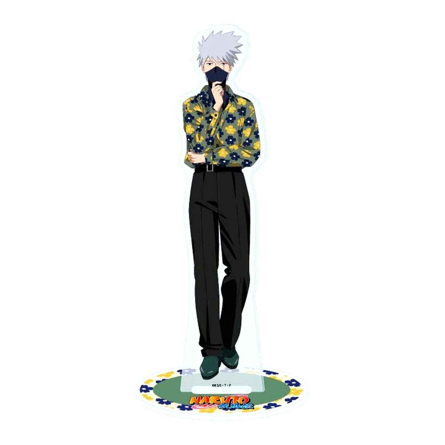 Kakashi Hatake 68. New Retro Ver. Illustration Acrylic Stand Naruto Shippuden [USED]