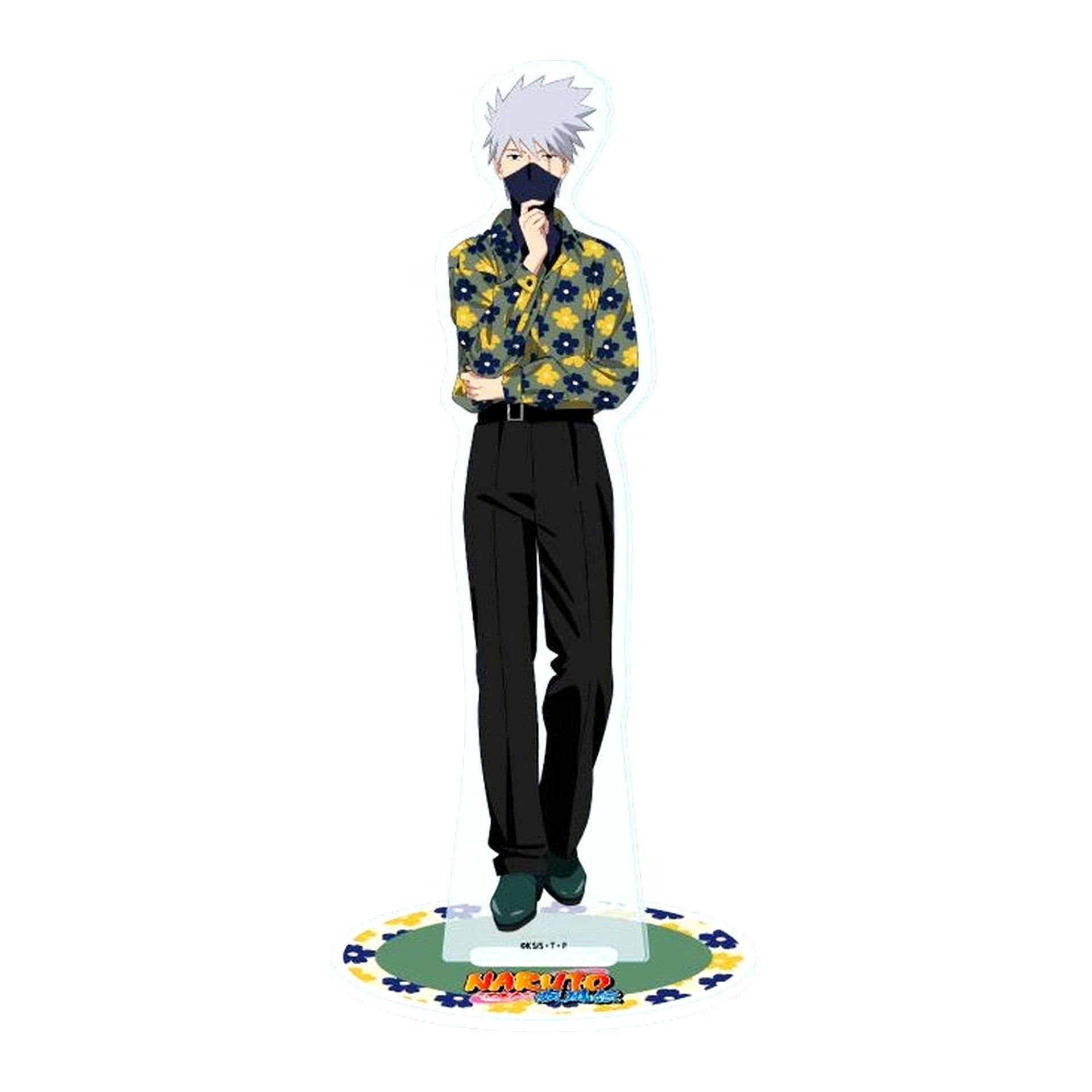 Kakashi Hatake 68. New Retro Ver. Illustration Acrylic Stand Naruto Shippuden [USED]