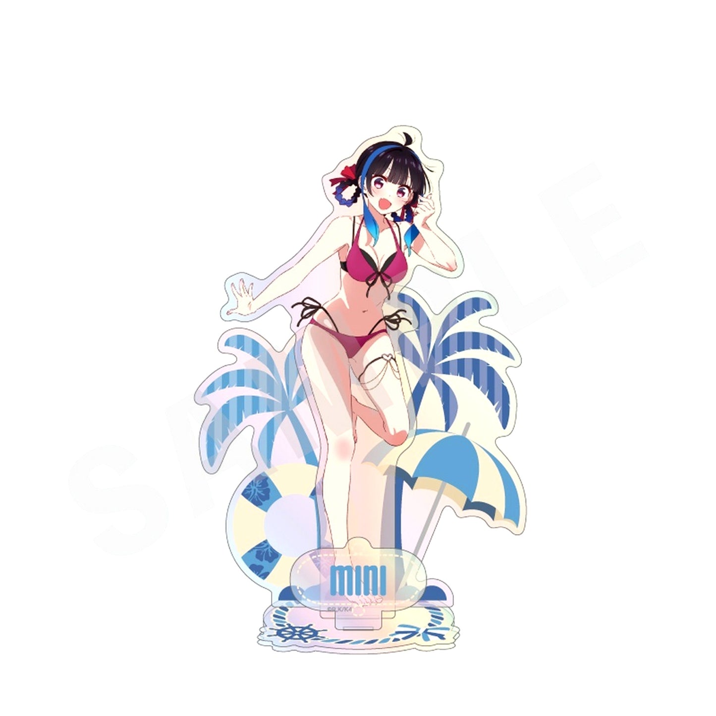 Mini Yaemori Rent-a-Girlfriend Aurora Acrylic Stand Redesign [USED]