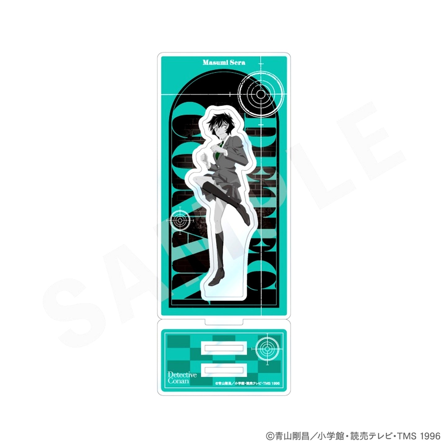 Masumi Sera Monochrome Ver. Detective Conan Paintract Series Acrylic Stand [USED]