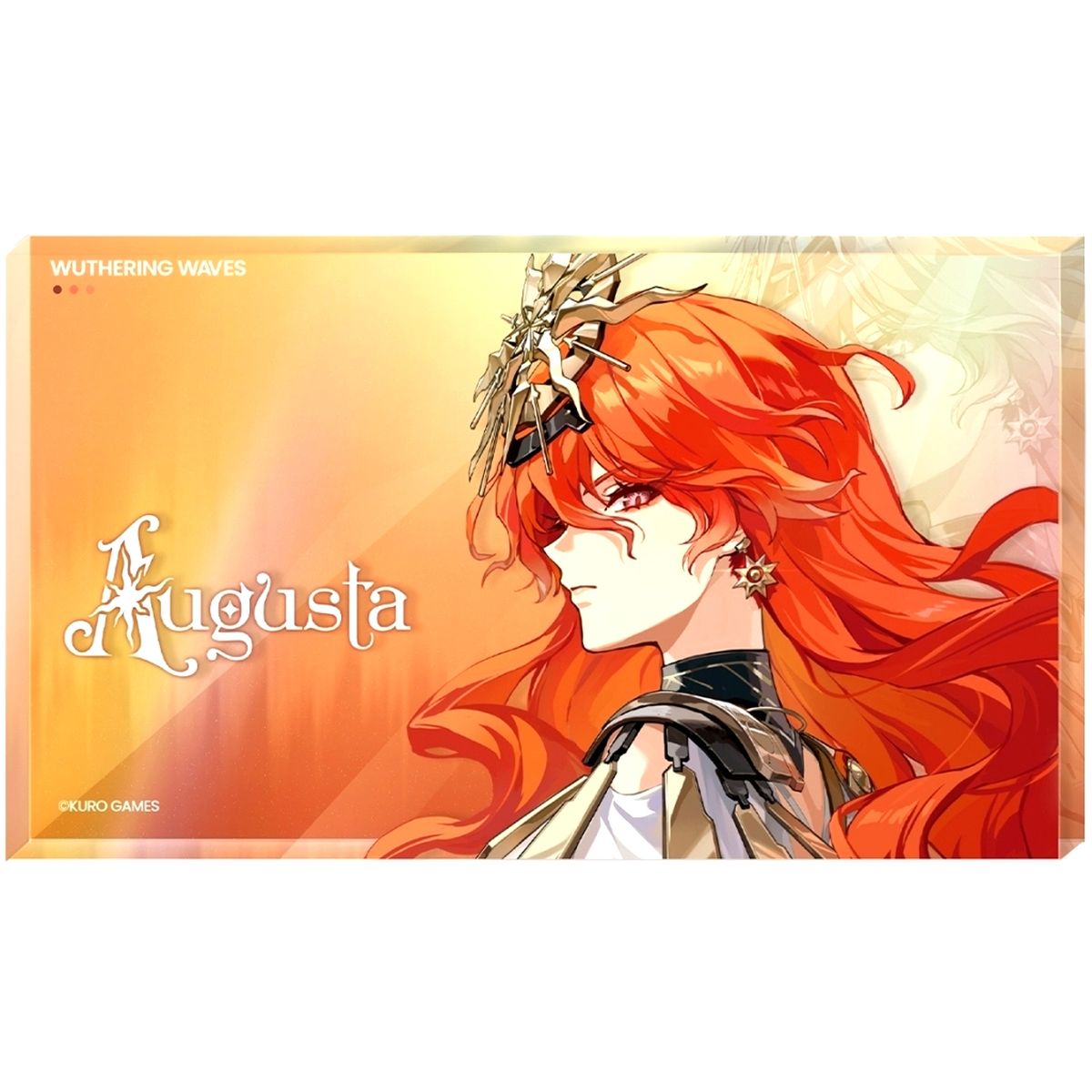 Augusta Wuthering Waves Resonator Theme Eye Trace Acrylic Object [USED]