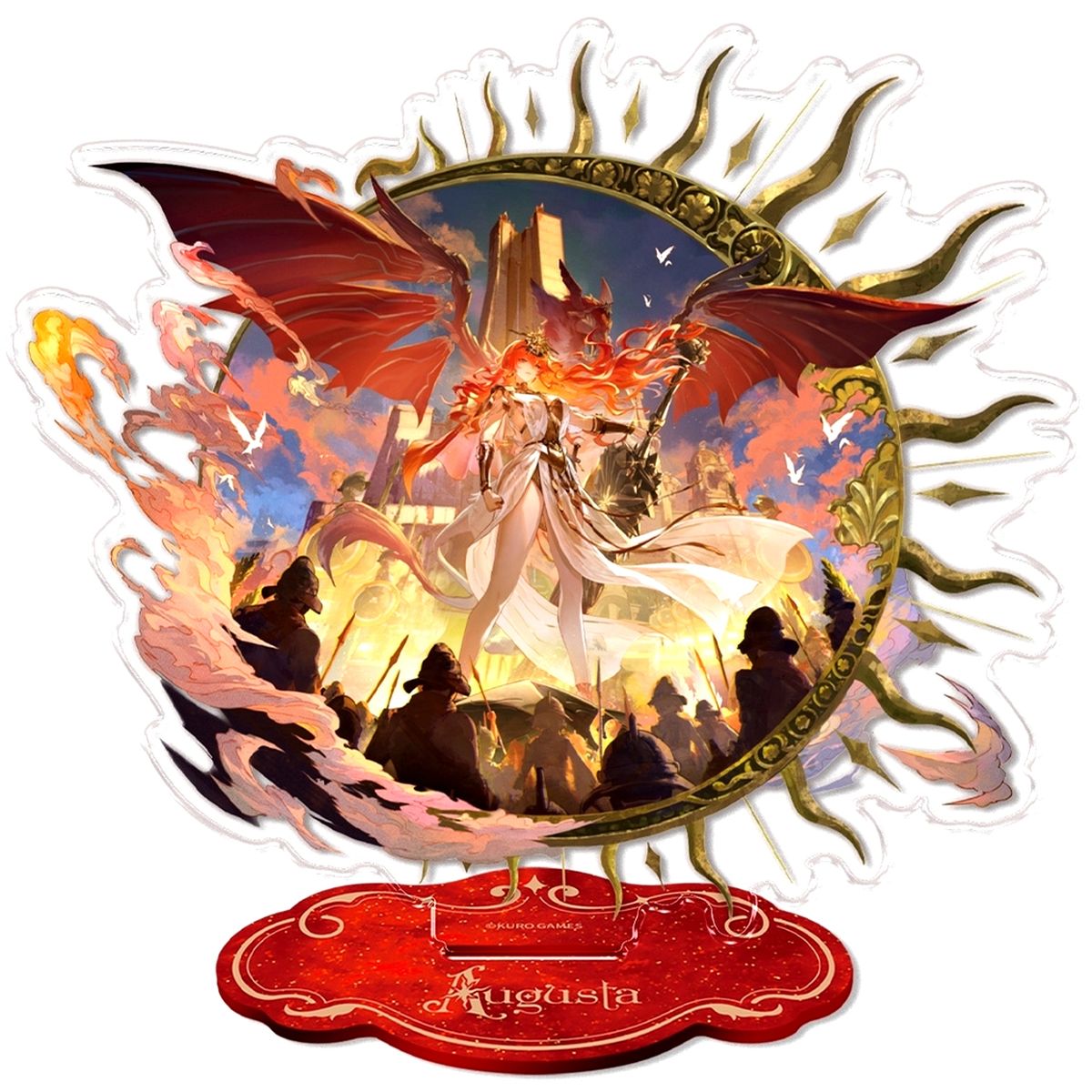 Augusta Wuthering Waves Resonator Theme Splash Art Stand [USED]
