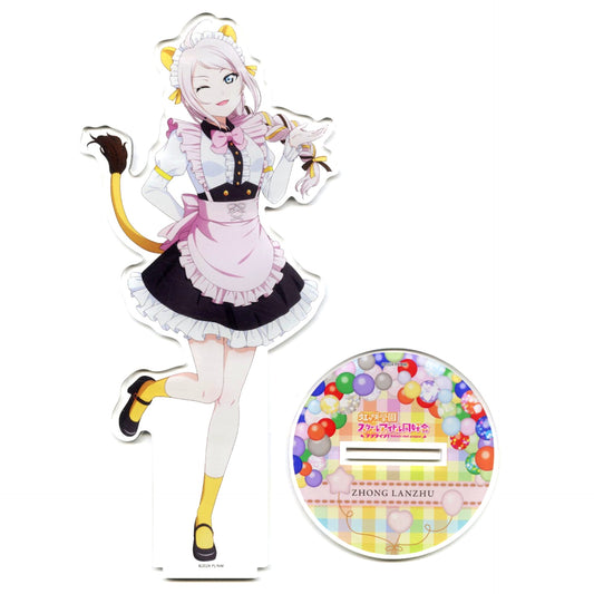 Lanzhu Zhong Animal Maid Outfit Ver. Thick and Large! Acrylic Stand Love Live! Nijigasaki High School Idol Club [USED]