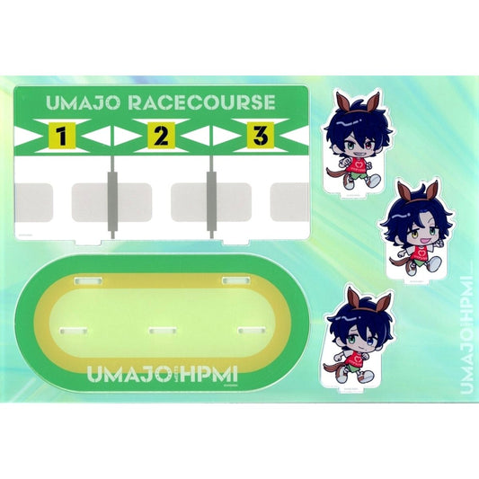 Buster Bros!!! Hypnosis Mic: Division Rap Battle Mini Character Acrylic Stand Set UMAJO MEETS HYPNOSISMIC -DRB-! [USED]