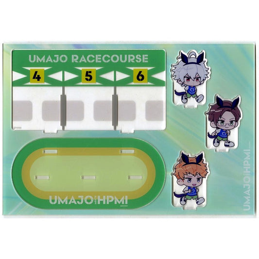 MAD TRIGGER CREW Mini Character Acrylic Stand Set Hypnosis Mic: Division Rap Battle UMAJO MEETS HYPNOSISMIC -DRB-! [USED]