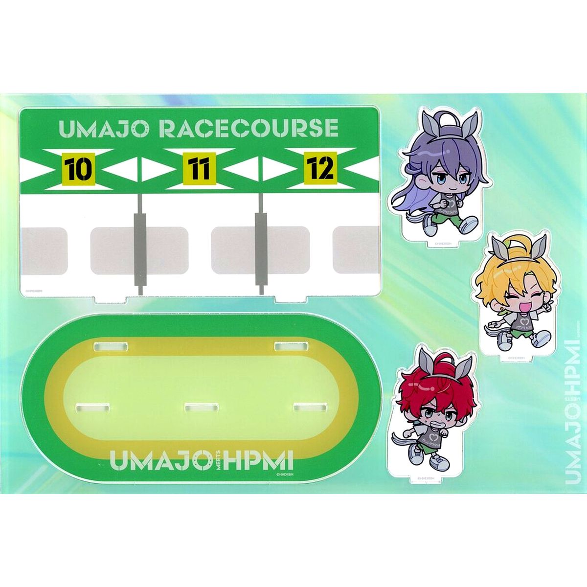 Matenro Mini Character Acrylic Stand Set Hypnosis Mic: Division Rap Battle UMAJO MEETS HYPNOSISMIC -DRB-! [USED]