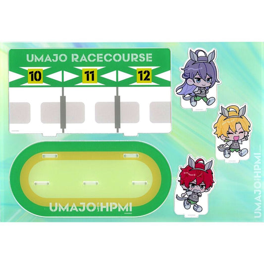 Matenro Mini Character Acrylic Stand Set Hypnosis Mic: Division Rap Battle UMAJO MEETS HYPNOSISMIC -DRB-! [USED]