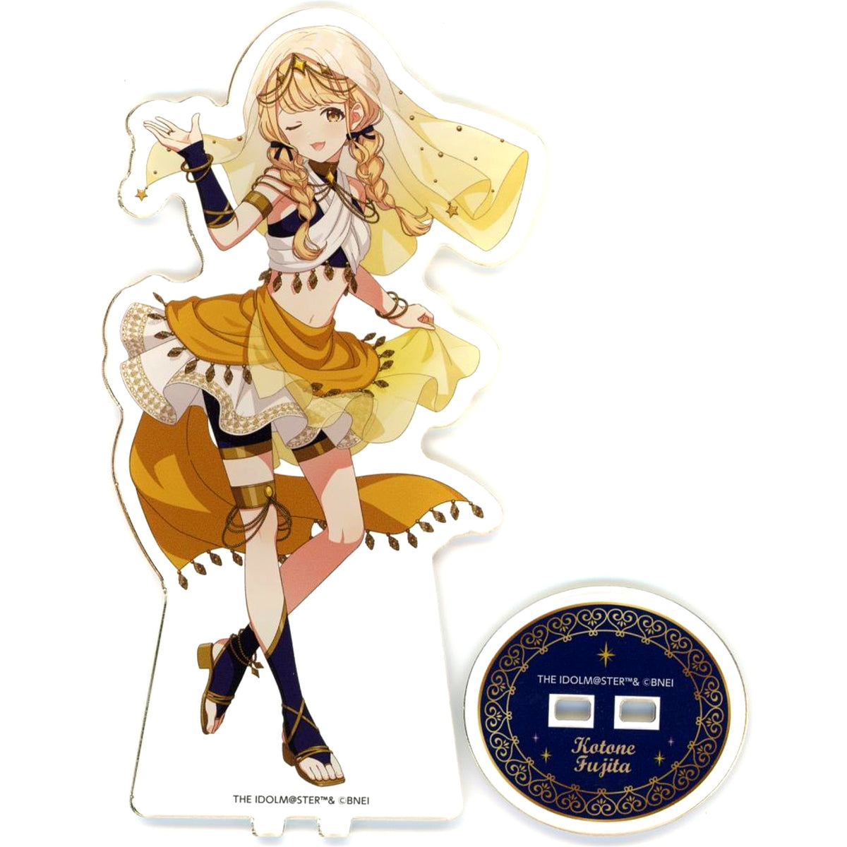 Kotone Fujita Arabian Ver. Gakuen Idolmaster Hatsuboshi Gakuen Arabian Cafe x animatecafe Acrylic Stand [USED]