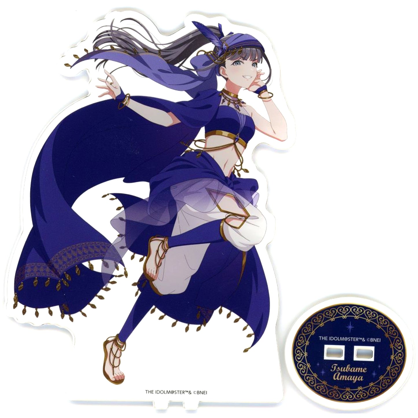 Tsubame Amaya Arabian Ver. Acrylic Stand Gakuen Idolmaster Hatsuboshi Gakuen Arabian Cafe x animate cafe [USED]