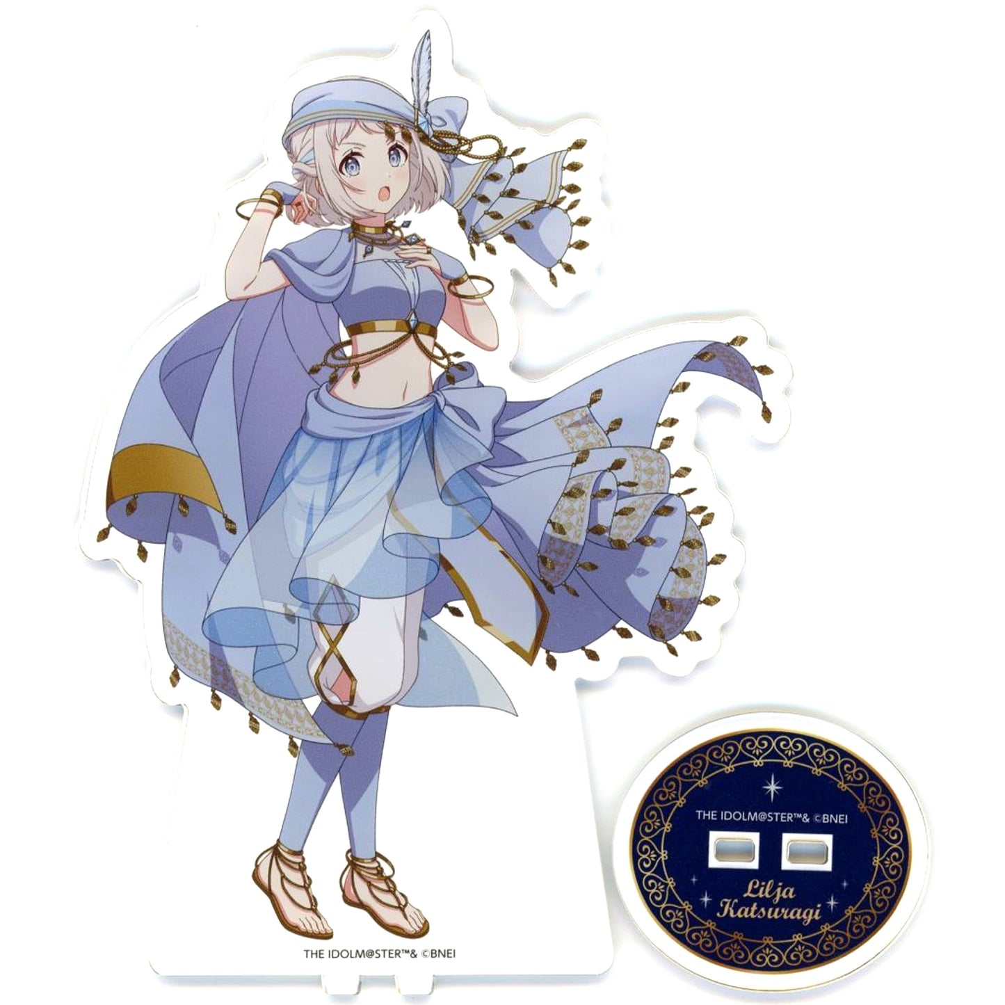 Lilja Katsuragi Arabian Ver. Gakuen Idolmaster Acrylic Stand Hatsuboshi Gakuen Arabian Cafe animatecafe [USED]