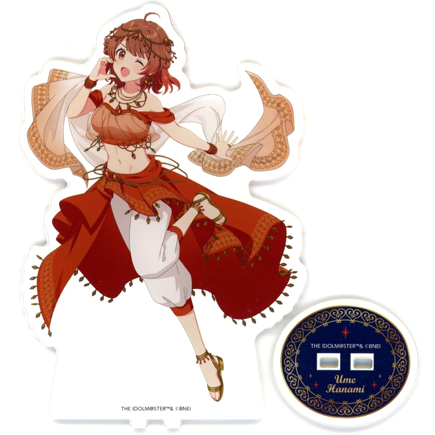 Ume Hanami Arabian Ver. Gakuen Idolmaster Hatsuboshi Gakuen Arabian Cafe x animatecafe Acrylic Stand [USED]