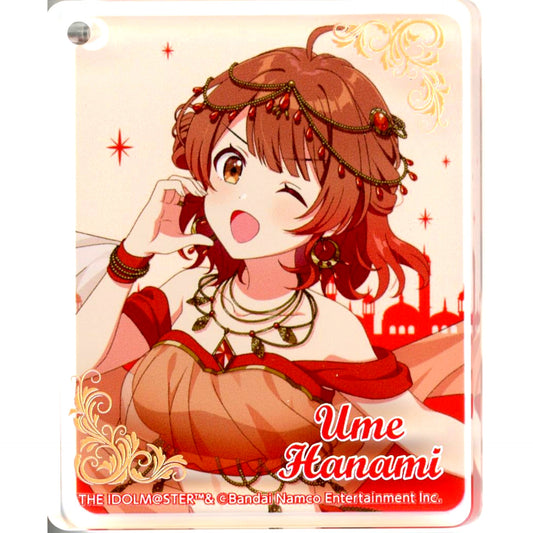 Ume Hanami Gakuen Idolmaster Hatsuboshi Gakuen CoLotta Trading Acrylic Plate Keychain Arabian Ver. Arabian Cafe x animate cafe [USED]