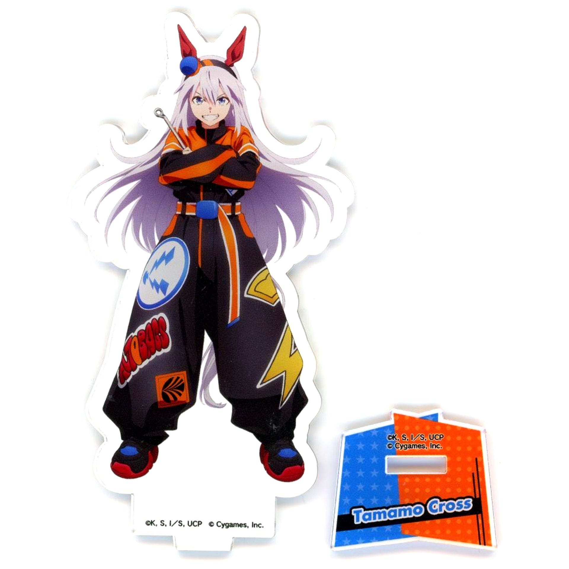 Tamamo Cross Umamusume: Cinderella Gray x Autobacs Acrylic Stand [USED]