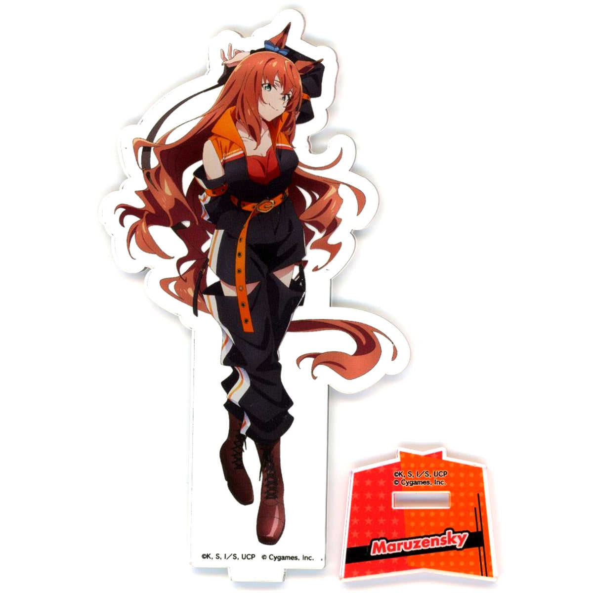 Maruzensky Acrylic Stand Uma Musume Cinderella Gray x AUTOBACS [USED]