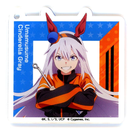 Tamamo Cross Uma Musume Cinderella Gray x Autobacs Trading Acrylic Keychain Vol. 1 [USED]