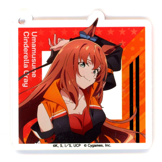 Maruzensky Uma Musume Cinderella Gray x Autobacs Trading Acrylic Keychain Vol.1 [USED]