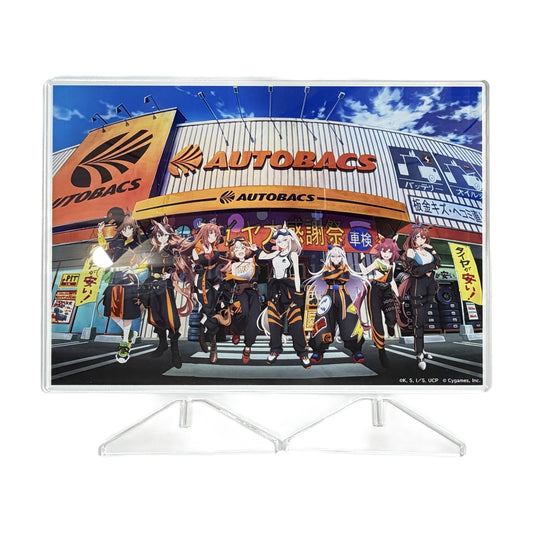 Group Uma Musume Cinderella Gray Acrylic Panel x Autobacs [USED]