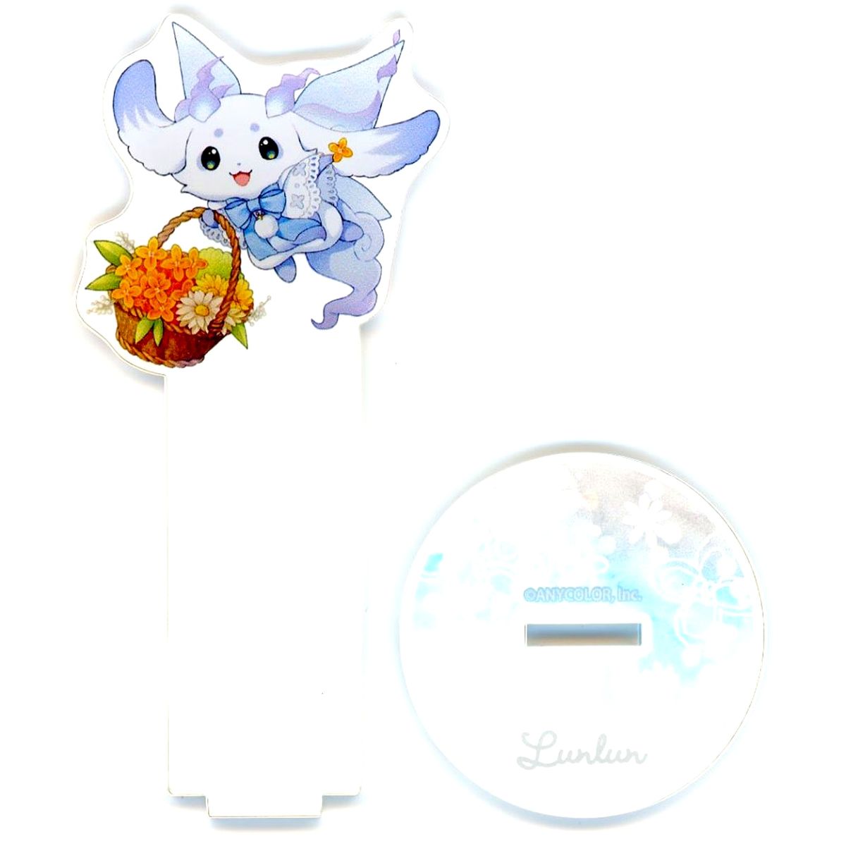 Lunlun Acrylic Stand Virtual YouTuber Nijisanji Izure Ayame ka Kakitsubata x HANA BIYORI [USED]